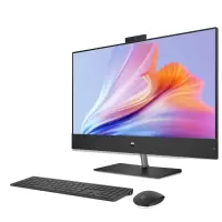 惠普(HP)星系列一体机电脑31.5英寸4K广色域屏(12代i5-12400T 16G 512GSSD IR摄像头 注册三年上门)