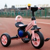 儿童三轮车带音乐闪光灯2-3-4-5岁男女玩具童车脚踏车儿童自行车