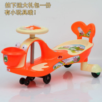 儿童扭扭车溜溜车带音乐儿童童车可坐宝宝滑行车小孩玩具车摇摆车