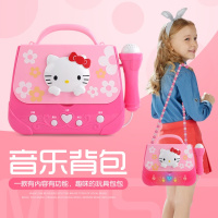 音乐早教机女孩玩具音乐背包多功能麦克风唱歌故事机卡拉ok