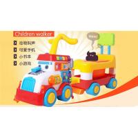 灿辉多功能学步车宝宝便便车音乐游戏火车汽车踏行车早教玩具