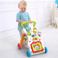 儿童玩具婴儿推车学步车送水箱O型腿手推车多功能学步车