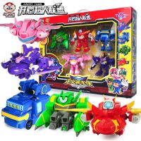 正版庄臣开心宝贝超人联盟2正义机车侠变形机器人儿童玩具套装