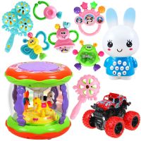 宝宝音乐手拍鼓儿童拍拍鼓早教故事机手摇铃0-1-3岁婴儿玩具