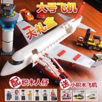 飞机儿童拼装玩具乐高小颗粒积木飞机模型拼装玩具6-10-12岁
