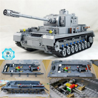 兼容乐高科技城市场景军事大炮坦克战车拼装汽车玩具积木模型