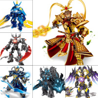 王者荣耀拼装积木组装玩具兼容乐高积木 拼装男孩玩具