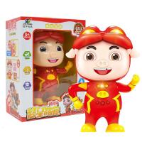 正版授权猪猪侠电动学习玩具灯光音乐触摸感应儿童早教玩具