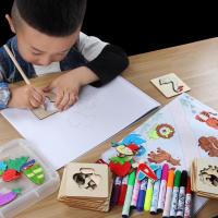 儿童玩具画画拼图男孩女孩宝宝3-5-6周岁4-7岁小孩智力玩具