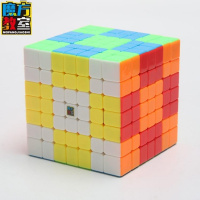 包邮魔域文化魔方教室7阶魔方七阶实色魔方顺滑灵活专业玩具