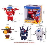 正版奥迪双钻超级飞侠儿童玩具机器人滑行变形飞机小青710280