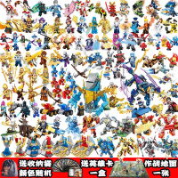 乐高王者荣耀孙悟空兰陵王花木兰鲁班韩信关羽人仔偶拼装积木玩具