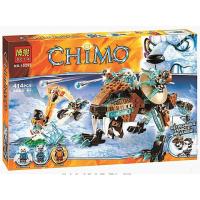 博乐10293乐高剑虎大帅的机器剑齿战虎 烈焰气功传奇拼装积木玩具