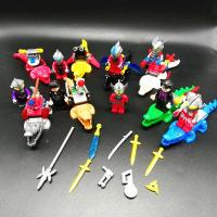 兼容乐高欧布赛罗捷德奥特曼积木拼插模型超人偶拼装男孩玩具