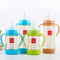 宝宝亲儿宽口径PPSU奶瓶防胀气德国进口材质200ml/300ml