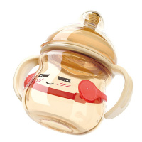 Babybetter宝升婴儿奶瓶带吸管初生宝宝防胀气PPSU耐摔宽口径