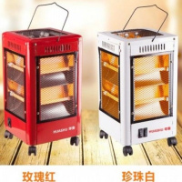五面型取暖器可以烧烤型5面4面静音红光电暖器家用麻将取暖器包邮
