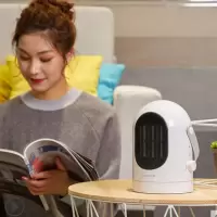 迷你冷暖风机小型电暖气速热取暖器家用学生桌面小太阳省电浴室