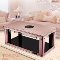 电动升降取暖茶几电暖桌烤火桌家用多功能取暖器炉子电暖炉烤火炉