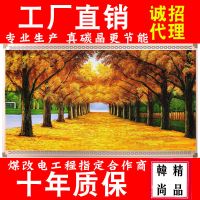 碳晶墙暖取暖器碳晶电暖壁画电暖器壁挂式暖气片家用节能省电热板