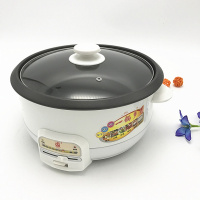 正品三角牌电火锅多功能1300W电热锅 学生迷你不粘锅3L煮饭锅