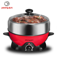 永兴火锅锅分体式电火锅不锈钢电煮锅学生宿舍多功能迷你小电火锅