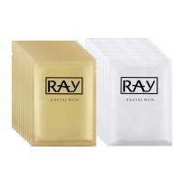 【泰国进口】正品金银色泰国RAY蚕丝面膜补水保湿淡斑抗皱去痘印控油淡斑