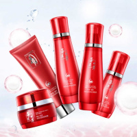 蒂花之秀护肤品套装正品化妆品爽肤水补水白洗面奶收缩毛孔精华液