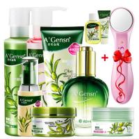 安安金纯套装橄榄油补水滋润套装7件套护肤品化妆品套装面部护肤