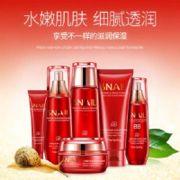 一枝春红参蜗牛舒润保湿六件套礼盒装脸部护肤套装