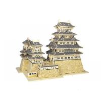 积木拼插3D拼图木质拼图立体拼图拼图锻炼脑力亲子玩具创意礼品之姬路城