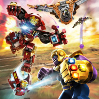 乐高积木漫威钢铁侠机甲复仇者联盟3灭霸反浩克装甲拼装儿童玩具6