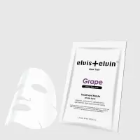 直邮4J Elvis + elvin GRAPE STEM CELL MASK 葡萄面膜单片