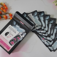 李佳琦 韩国保加利亚玫瑰双重修护净白竹炭黑面膜10片装