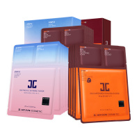 捷俊光樱花三部曲面膜套装20片韩国补保湿jc面膜正品女