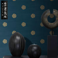 东帆现代墙纸中式客厅背景墙壁纸中国风卧室无纺布福字壁纸墙纸