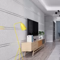 条纹壁纸大理石纹无纺布鹿皮绒3d立体 简约现代客厅电视背景墙纸