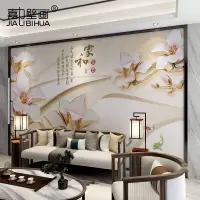 3d立体电视背景墙壁纸墙布客厅卧室壁画简约现代无缝无纺布墙纸