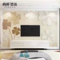 电视背景墙壁纸3d无纺布墙纸简约现代客厅卧室欧式壁画无缝墙布