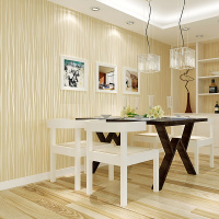 简约条纹墙纸 环保无纺布立体加厚 电视背景墙卧室客厅墙壁纸