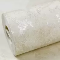 4D精压素色冰纹加厚欧式无纺布墙纸客厅卧室酒店商铺装饰温馨壁纸