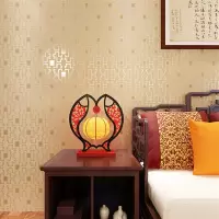 4D加厚立体浮中式格子无纺布墙纸 餐馆茶楼包间客厅背景墙壁纸
