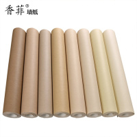 米色无纺布墙纸卧室温馨客厅简约现代美式乡村复古素色纯色壁纸