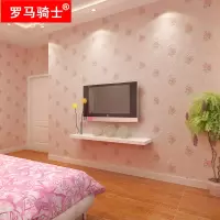 3d立体浮欧式田园大花房间壁纸温馨卧室客厅无纺布浪漫婚房墙纸
