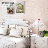 田园墙纸卧室温馨无纺布墙纸客厅电视墙壁纸背景墙蒲公英