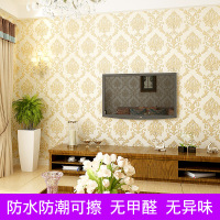 欧式无纺墙纸立体新款欧花3d电视背景墙壁纸客厅温馨卧室家装