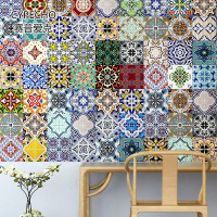 自粘墙纸卫生间厨房防水地贴纸壁纸地板贴瓷砖地板贴纸