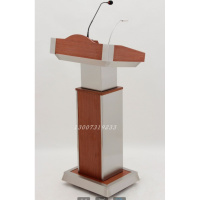 可移动升降讲台演讲台推行迎宾台接待台培训台带话筒主持台