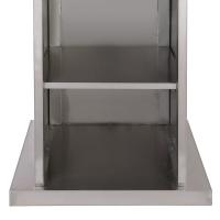 2019酒店ktv高端不锈钢户外演讲台接待台迎宾台言台 咨客台讲桌