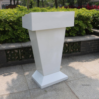 接待司仪咨询教室迎宾咨客台迎宾演讲教师导购立式多功能宣誓桌椅